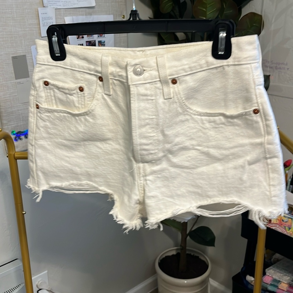 501 ORIGINAL FIT HIGH RISE WOMEN'S SHORTS